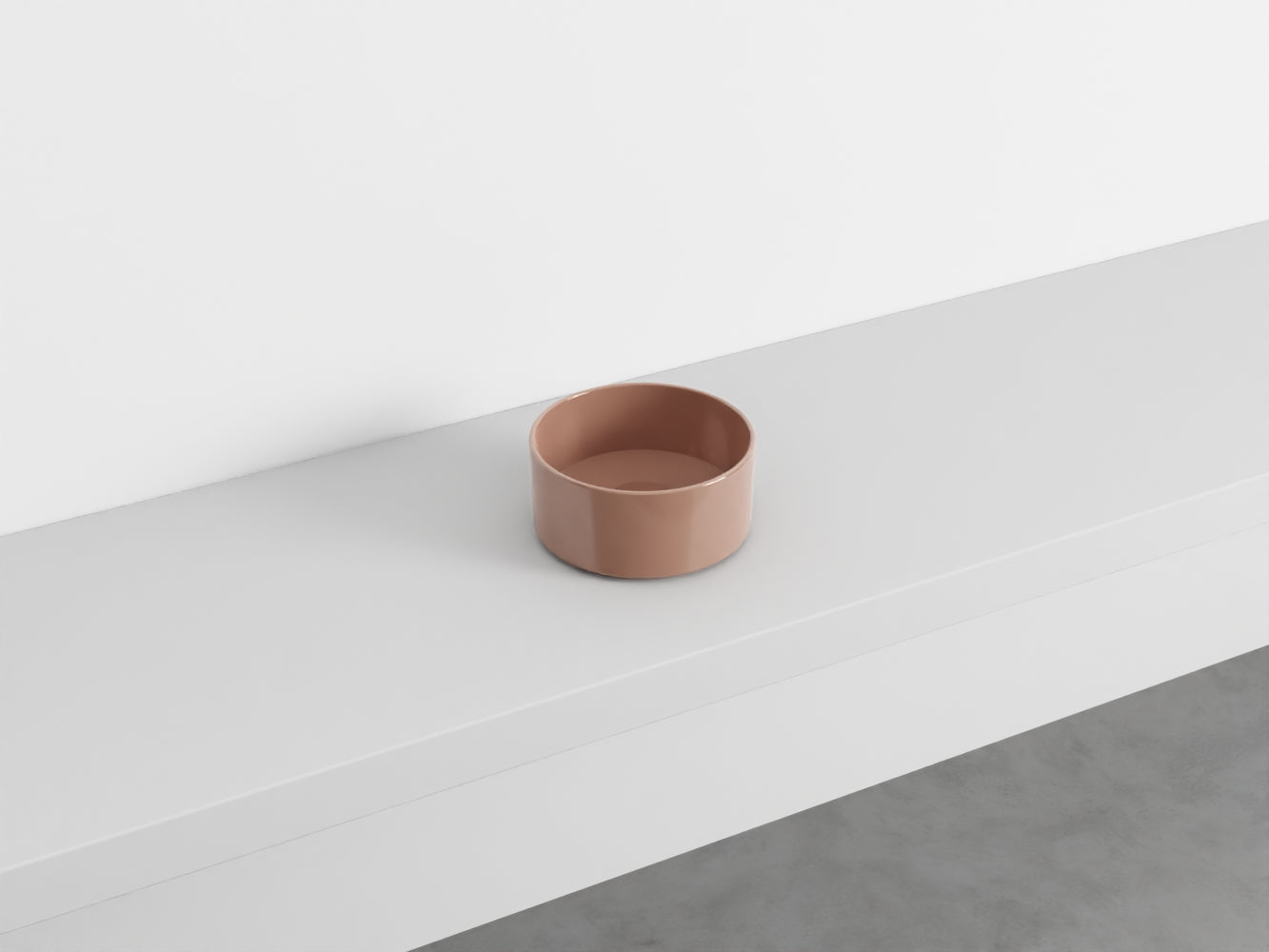 # LAVABO TONDO DA APPOGGIO MINIMO - CIELO lavandino in ceramica da appoggio per bagno