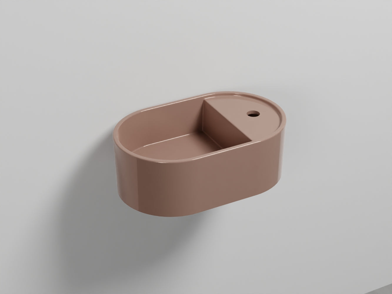 # LAVABO LES PETITES OVALE 46 MONOFORO - CIELO arredo bagno per ambienti raffinati e moderni