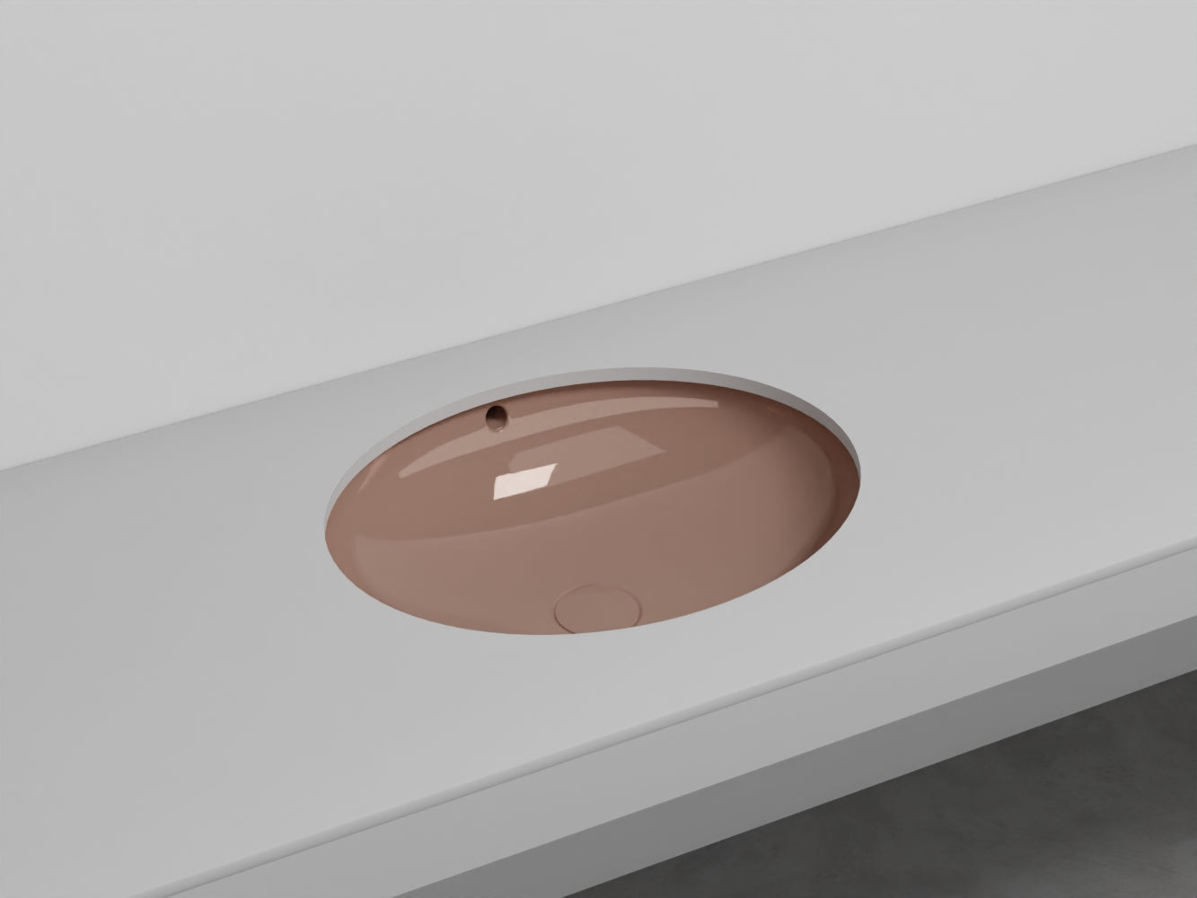 # LAVABO OVALE SOTTOPIANO ENJOY - CIELO lavandino sottopiano realizzato in finissima ceramica per bagno