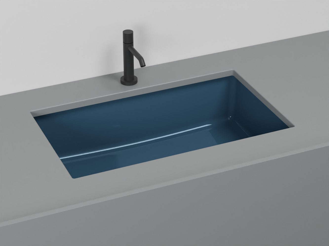 # LAVABO SOTTOPIANO FILO - CIELO lavandino in ceramica dall'installazione sottopiano Made in Italy