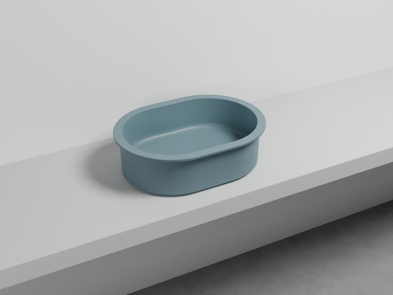# LAVABO BACINELLA CATINO OVALE 55 - CIELO lavandino dal design minimalista per bagno