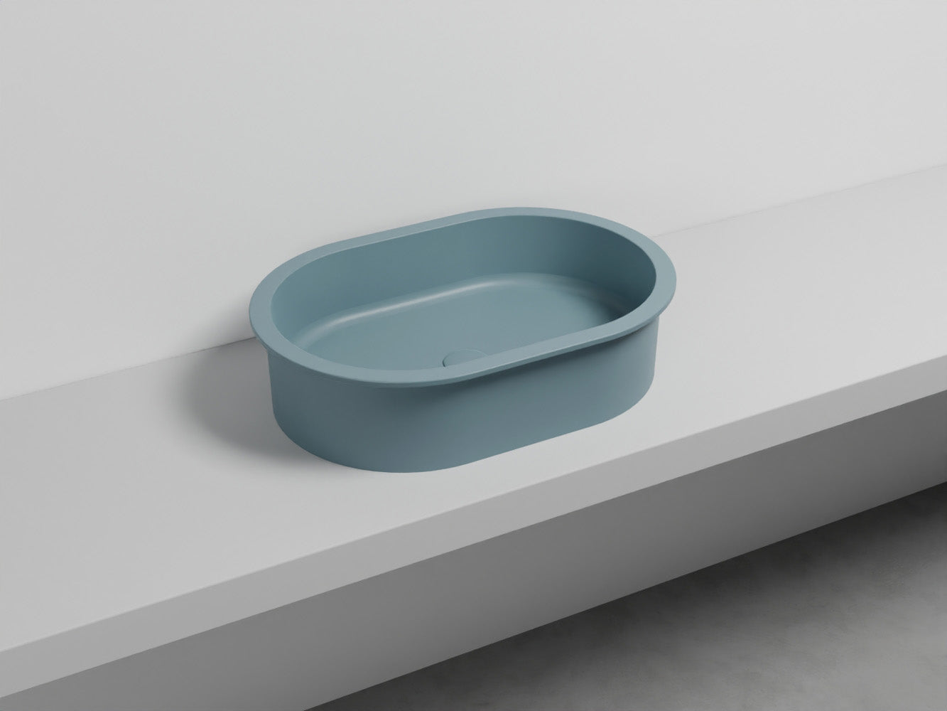 # LAVABO BACINELLA CATINO OVALE 65 - CIELO lavandino dal design minimalista per bagno
