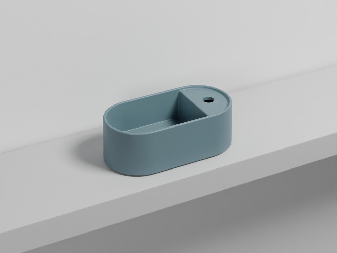 # LAVABO LES PETITES OVALE MONOFORO - CIELO lavabo da appoggio o sospeso per bagno