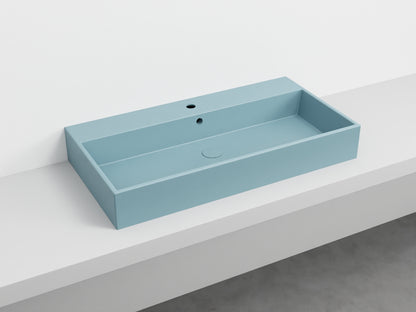 # LAVABO RETTANGOLARE SMILE 100 in ceramica - CIELO garantisce un risultato di grande impatto estetico per il tuo bagno