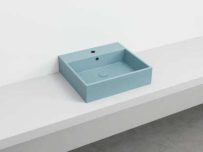 # LAVABO RETTANGOLARE SMILE 50 in ceramica - CIELO garantisce un risultato di grande impatto estetico per il tuo bagno