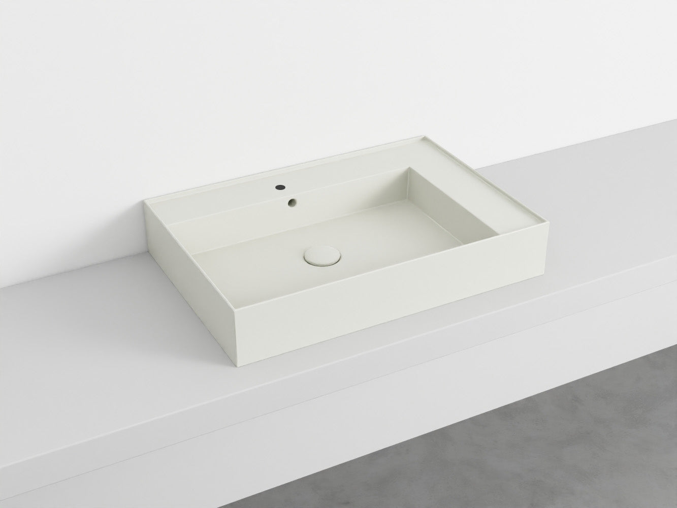 # LAVABO RETTANGOLARE da APPOGGIO 70 ENJOY - CIELO lavandino da appoggio per bagno