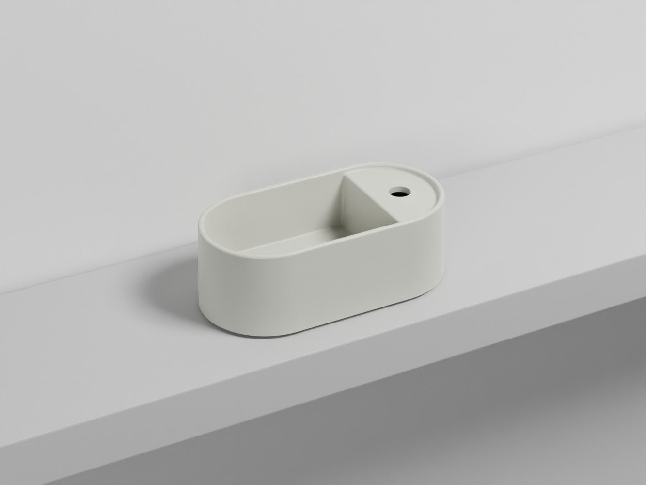 # LAVABO LES PETITES OVALE MONOFORO - CIELO lavabo da appoggio o sospeso per bagno