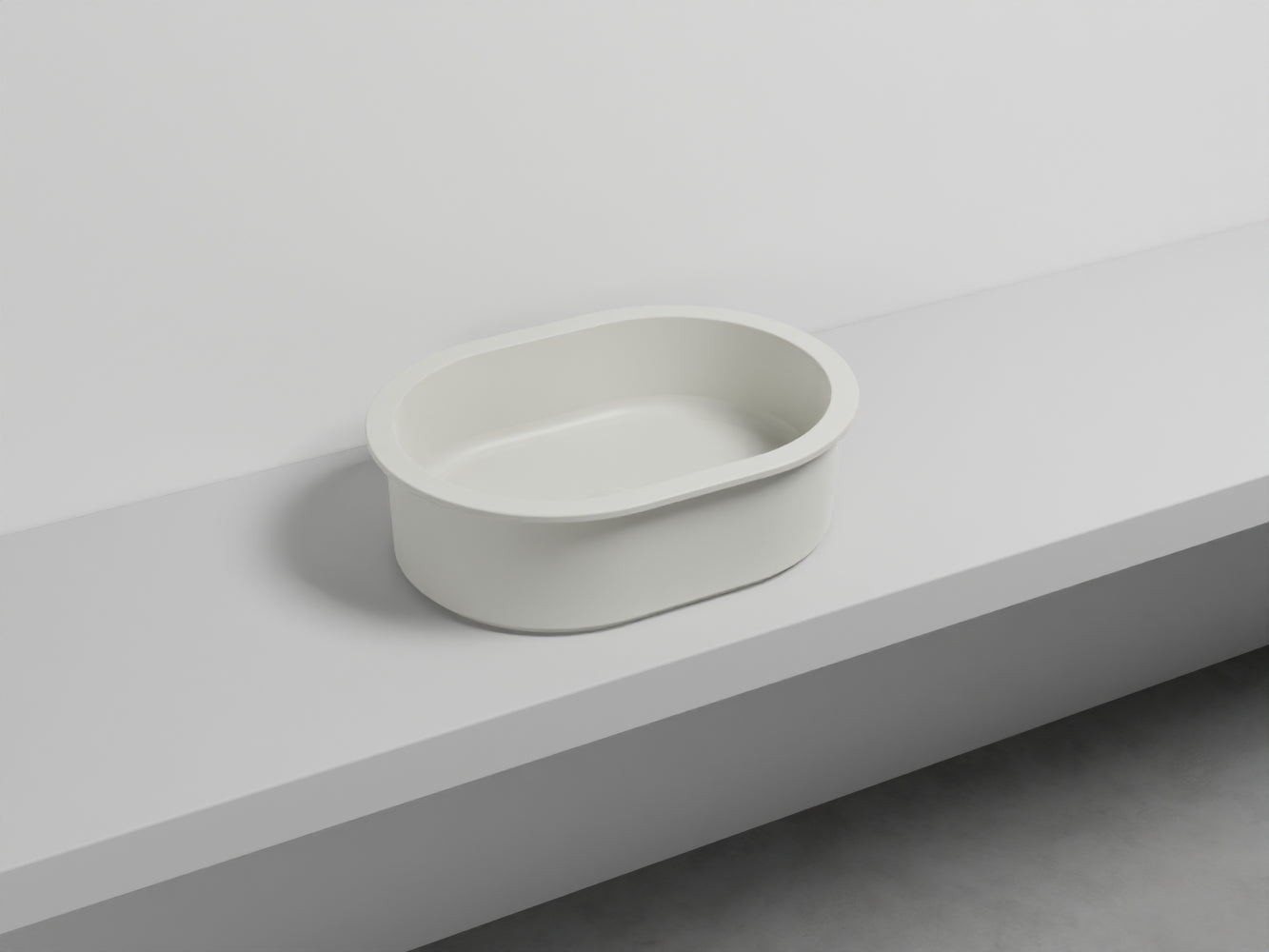# LAVABO BACINELLA CATINO OVALE 55 - CIELO lavandino dal design minimalista per bagno