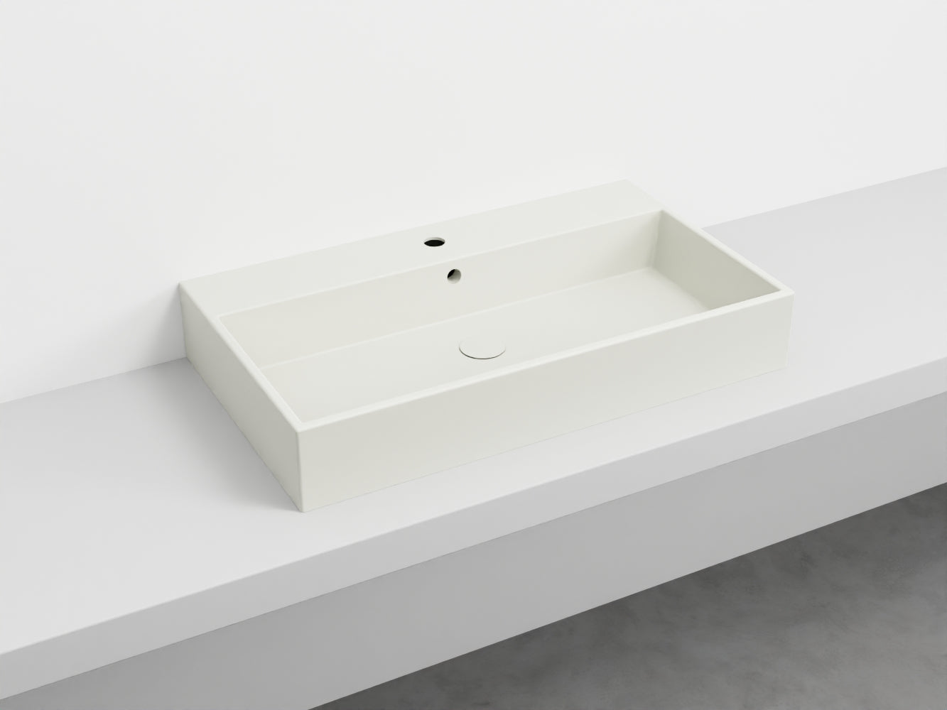 # LAVABO RETTANGOLARE SMILE 80 in ceramica - CIELO garantisce un risultato di grande impatto estetico per il tuo bagno
