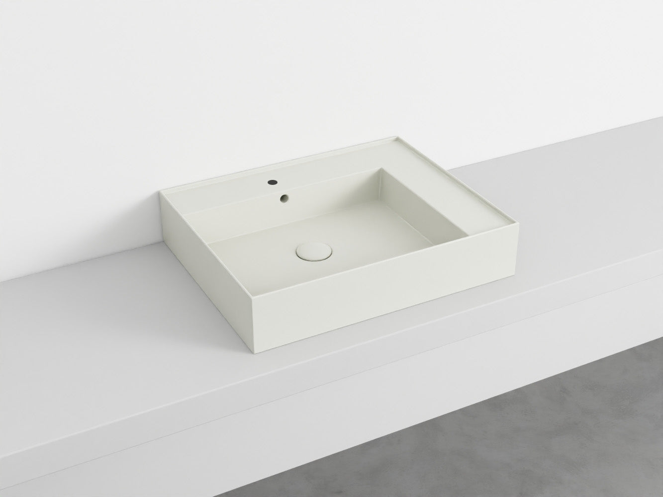 # LAVABO RETTANGOLARE da APPOGGIO 60 ENJOY - CIELO lavandino da appoggio per bagno