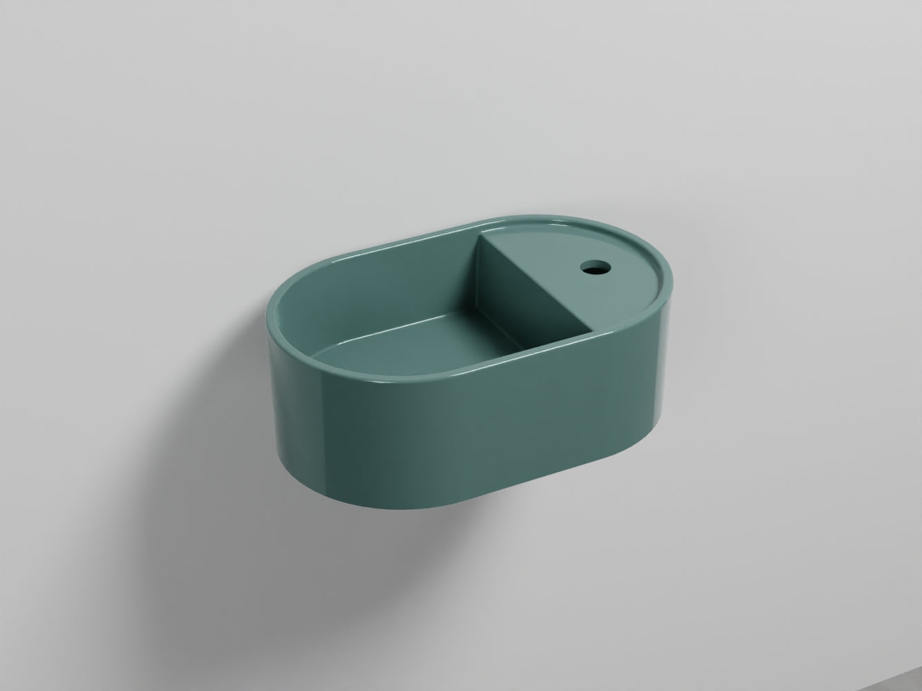 # LAVABO LES PETITES OVALE 46 MONOFORO - CIELO arredo bagno per ambienti raffinati e moderni