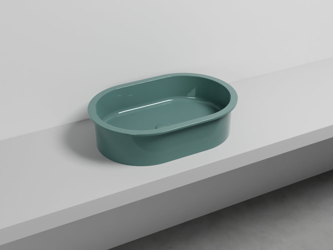 # LAVABO BACINELLA CATINO OVALE 65 - CIELO lavandino dal design minimalista per bagno