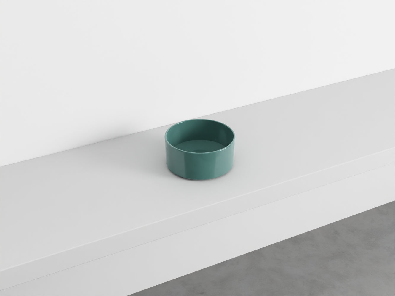 # LAVABO TONDO DA APPOGGIO MINIMO - CIELO lavandino in ceramica da appoggio per bagno
