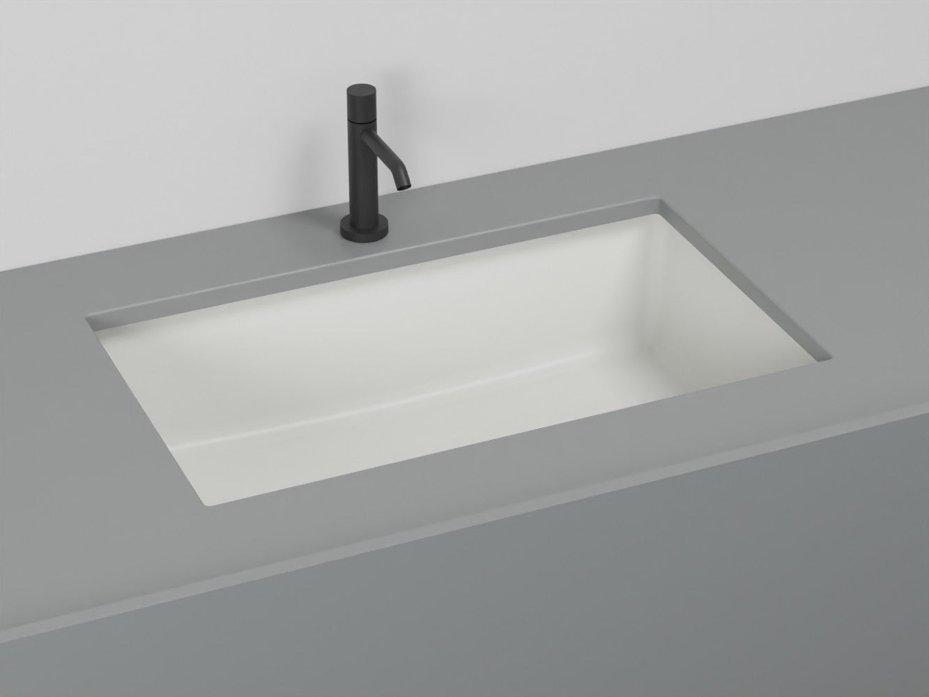 # LAVABO SOTTOPIANO FILO - CIELO lavandino in ceramica dall'installazione sottopiano Made in Italy