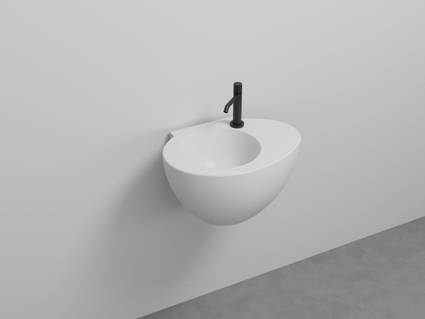 # LAVABO SOSPESO LE GIARE 56Cm - CIELO sanitari per bagno in ceramica di alta qualità Made in Italy