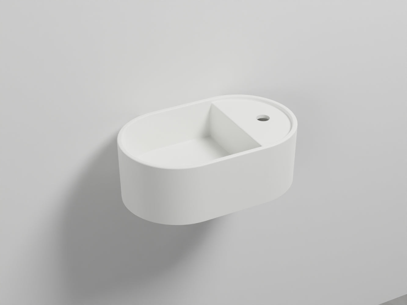# LAVABO LES PETITES OVALE 46 MONOFORO - CIELO arredo bagno per ambienti raffinati e moderni