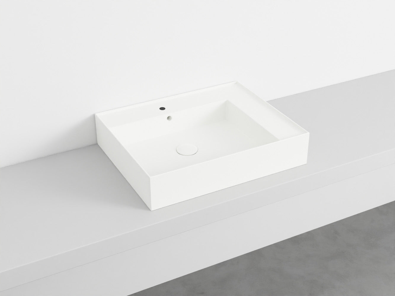 # LAVABO RETTANGOLARE da APPOGGIO 60 ENJOY - CIELO lavandino da appoggio per bagno