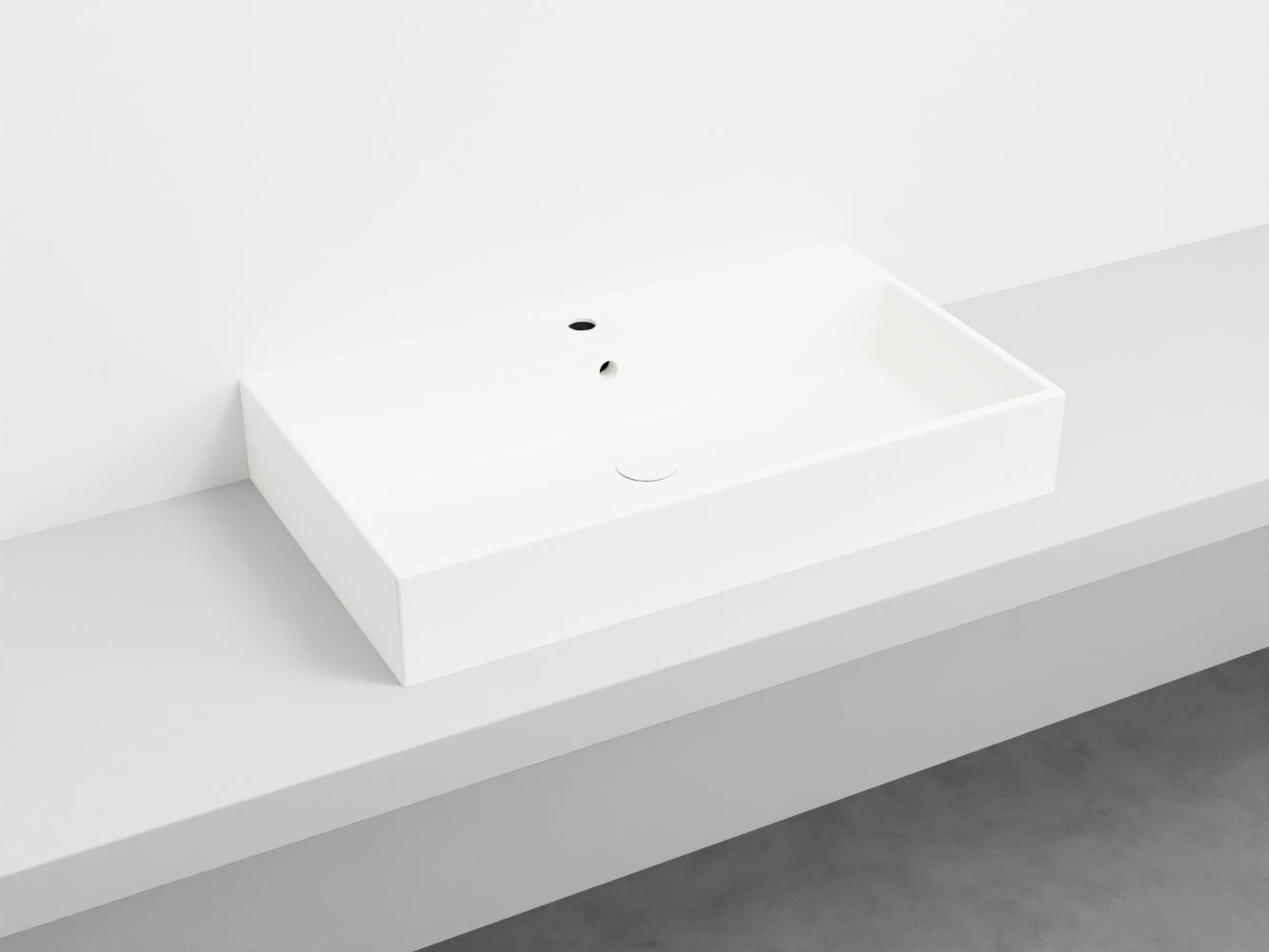 # LAVABO RETTANGOLARE SMILE 80 in ceramica - CIELO garantisce un risultato di grande impatto estetico per il tuo bagno