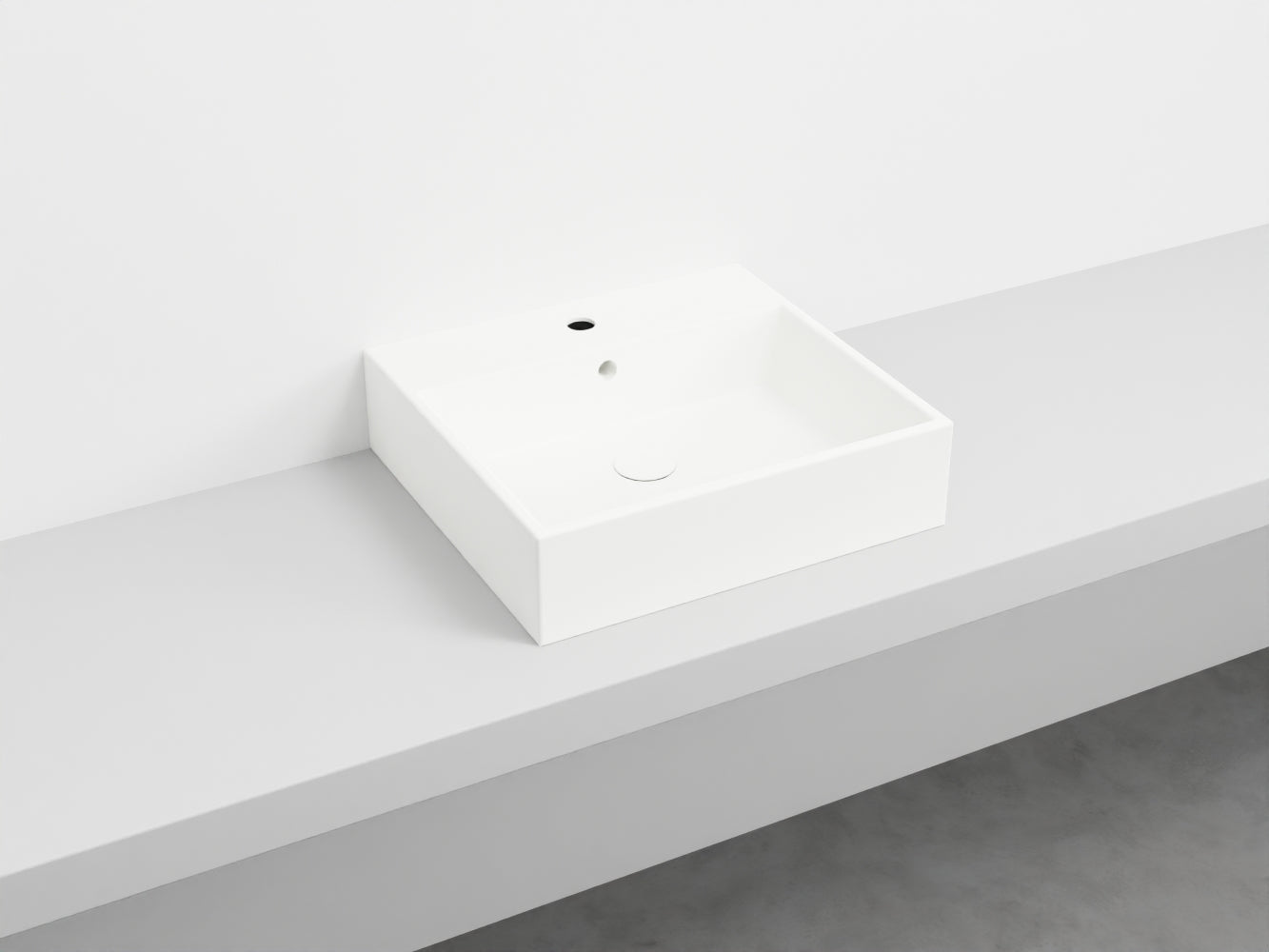 # LAVABO RETTANGOLARE SMILE 50 in ceramica - CIELO garantisce un risultato di grande impatto estetico per il tuo bagno