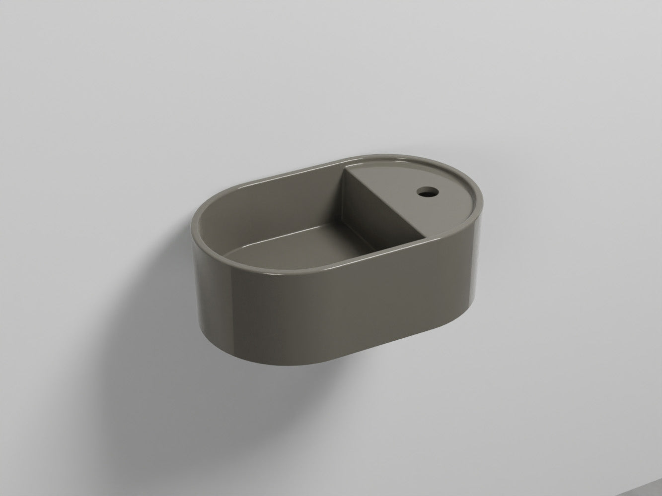 # LAVABO LES PETITES OVALE 46 MONOFORO - CIELO arredo bagno per ambienti raffinati e moderni