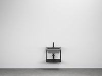# LAVABO SOSPESO ERA con STRUTTURA 48cm - CIELO in ceramiche dal design geometrico essenziale