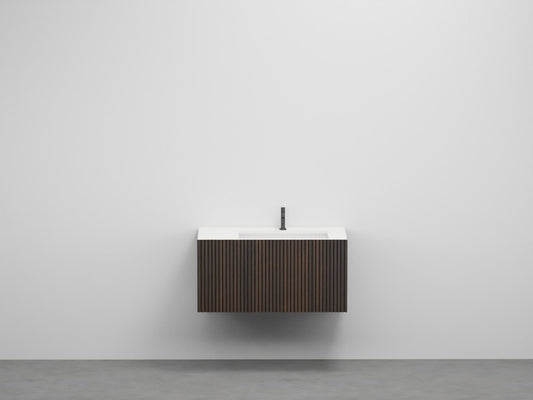 # LAVABO con MOBILE 90 CON DOGHE FILO - CIELO LAVABO A DESTRA dal design pulito per bagno