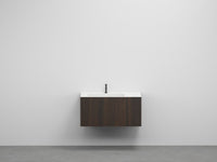 # LAVABO con MOBILE 90 CON DOGHE FILO - CIELO LAVABO A SINISTRA dal design pulito per bagno