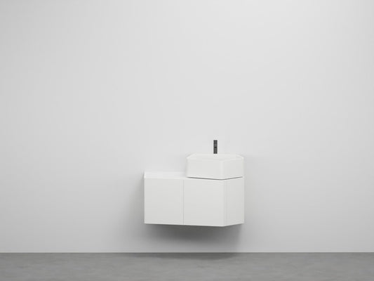 # MOBILE KANTO CON LAVABO da 87cm - CIELO design moderno, piano in ceramica, finiture personalizzabili e stile Made in Italy