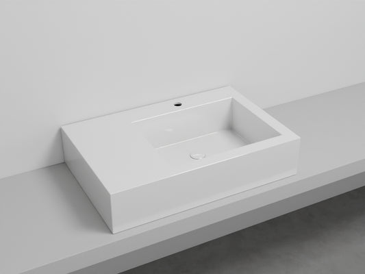 # LAVABO NARCISO MINI DESTRO - CIELO lavandino in ceramica dal design raffinato e funzionale