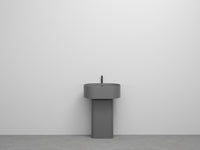 # LAVABO OVALE CON COLONNA LISCIA OTIS - CIELO design essenziale e raffinato per l’arredo bagno moderno