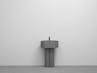 # LAVABO OVALE MONOFORO CON COLONNA BINATA OTIS - CIELO crea un perfetto equilibrio tra funzionalità e stile