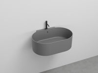 # LAVABO OVALE MONOFORO da appoggio o sospeso OTIS - CIELO soluzione elegante e versatile per il bagno contemporaneo