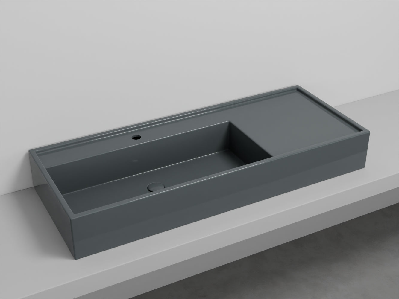 # LAVABO PLINIO 115Cm in ceramica - CIELO ideale per un arredamento bagno di lusso e moderno