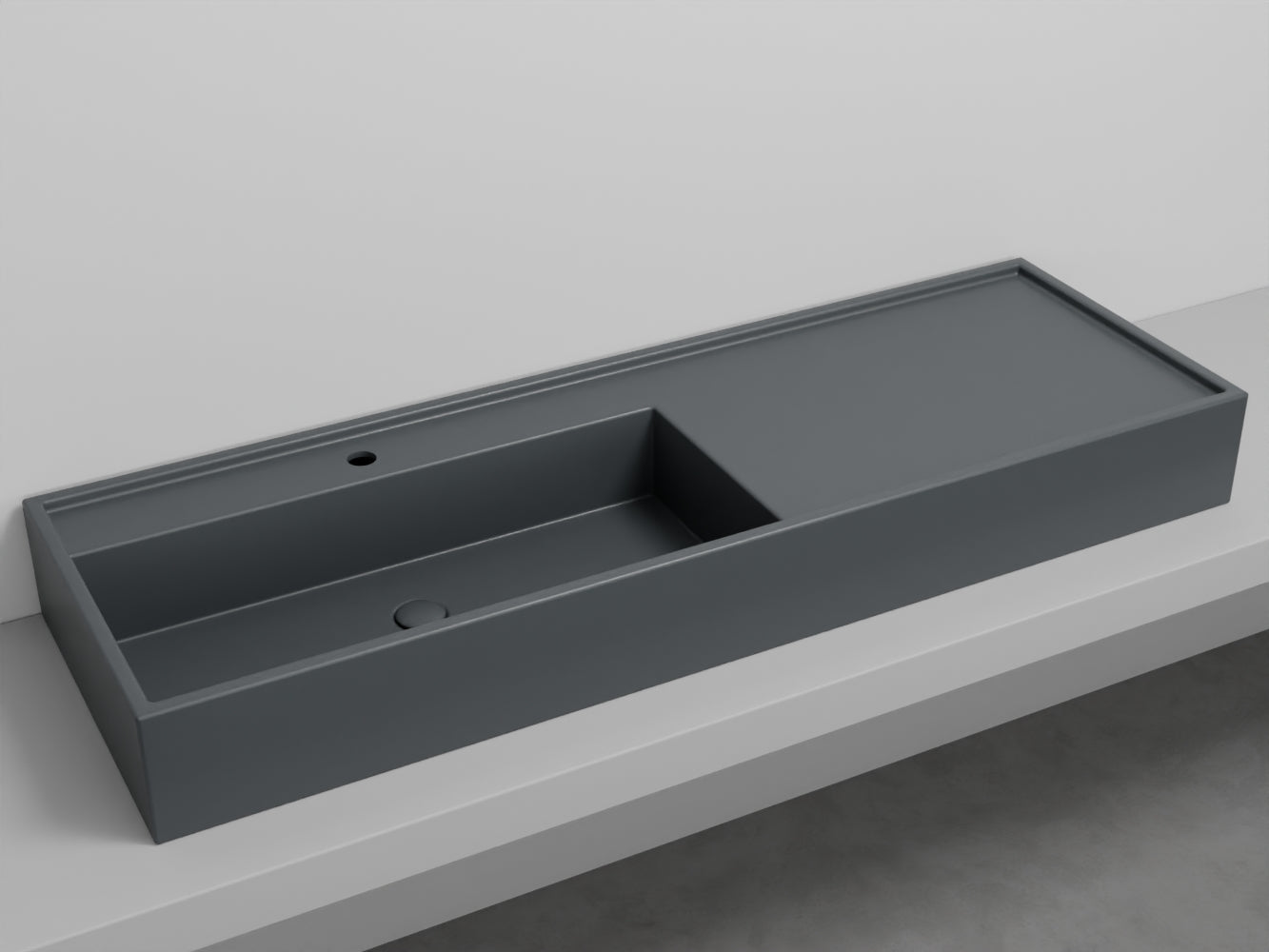 # LAVABO PLINIO 140Cm in ceramica - CIELO ideale per un arredamento bagno di lusso e moderno