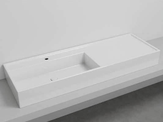 # LAVABO PLINIO 140Cm in ceramica - CIELO ideale per un arredamento bagno di lusso e moderno