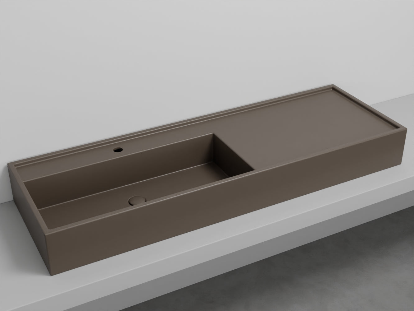 # LAVABO PLINIO 140Cm in ceramica - CIELO ideale per un arredamento bagno di lusso e moderno