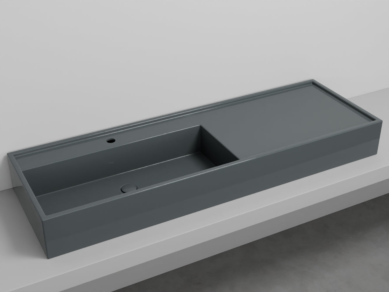 # LAVABO PLINIO 140Cm in ceramica - CIELO ideale per un arredamento bagno di lusso e moderno