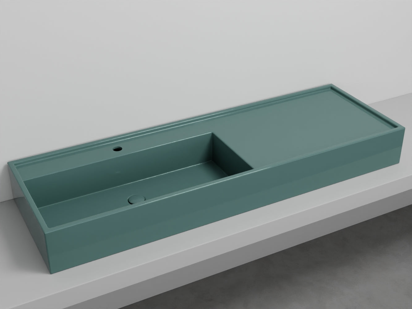 # LAVABO PLINIO 140Cm in ceramica - CIELO ideale per un arredamento bagno di lusso e moderno