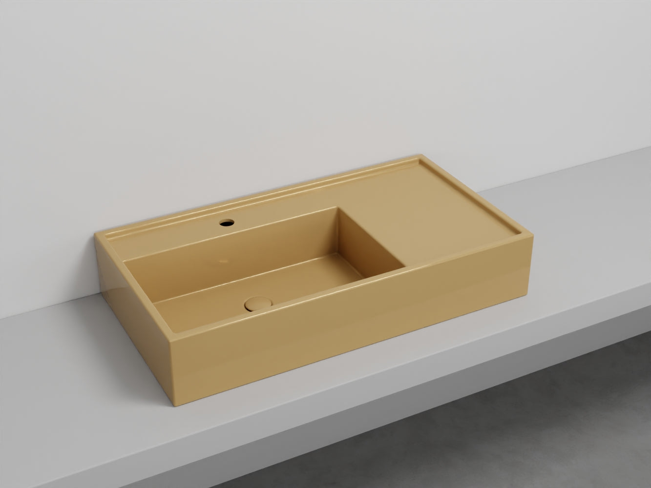 # LAVABO PLINIO 85Cm in ceramica - CIELO ideale per un arredamento bagno di lusso e moderno