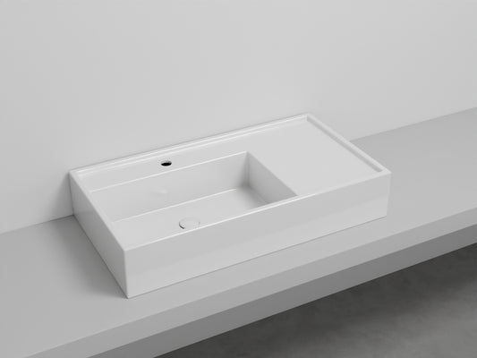 # LAVABO PLINIO 85Cm in ceramica - CIELO ideale per un arredamento bagno di lusso e moderno
