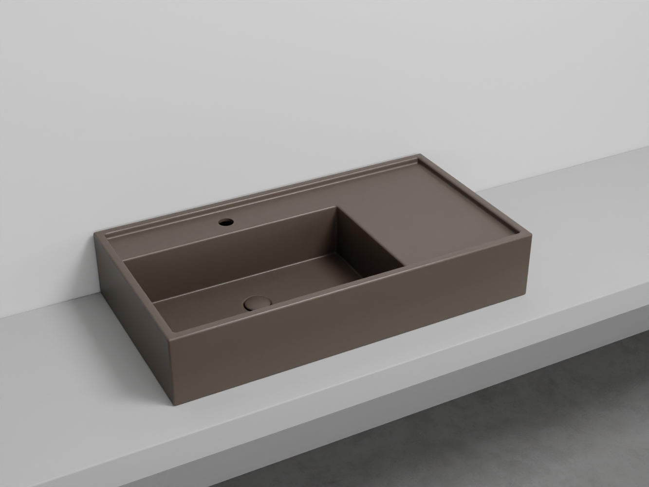 # LAVABO PLINIO 85Cm in ceramica - CIELO ideale per un arredamento bagno di lusso e moderno