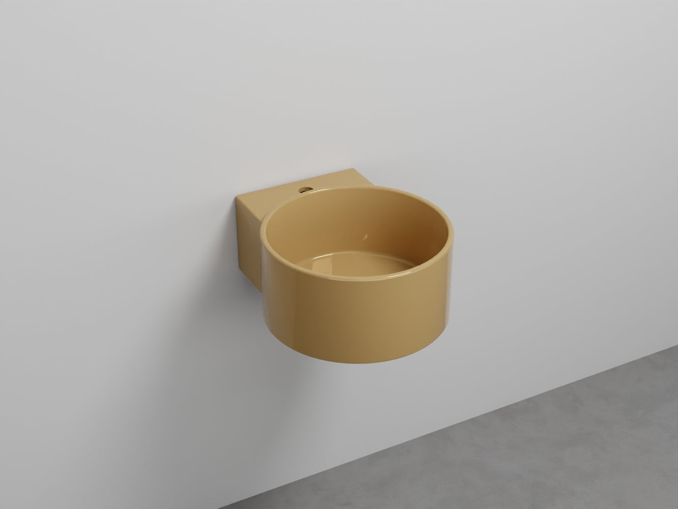 # LAVABO SOSPESO MONOFORO SELLA - CIELO lavandino dal design contemporaneo per bagno