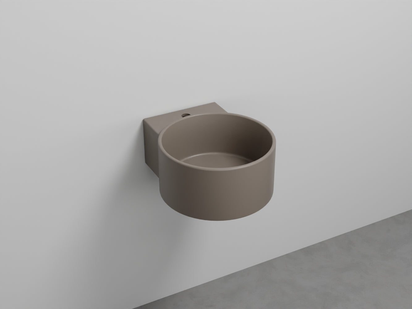 # LAVABO SOSPESO MONOFORO SELLA - CIELO lavandino dal design contemporaneo per bagno