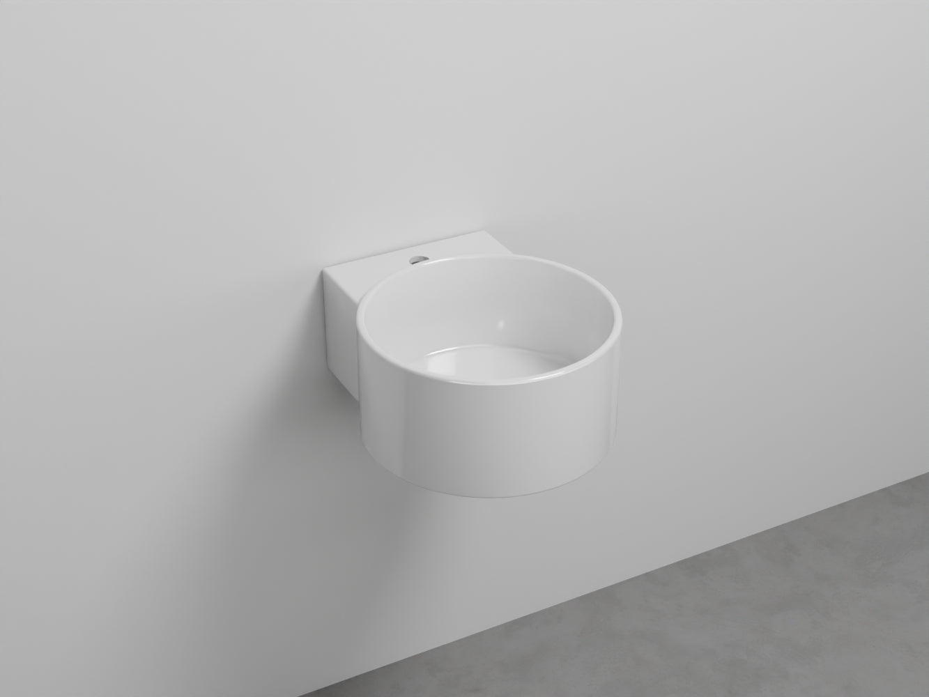 # LAVABO SOSPESO MONOFORO SELLA - CIELO lavandino dal design contemporaneo per bagno