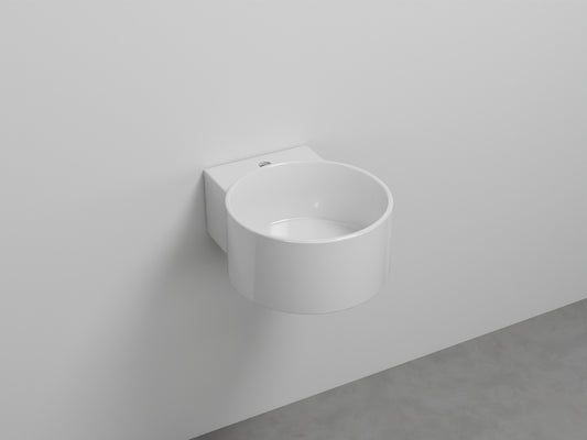 # LAVABO SOSPESO MONOFORO SELLA - CIELO lavandino dal design contemporaneo per bagno