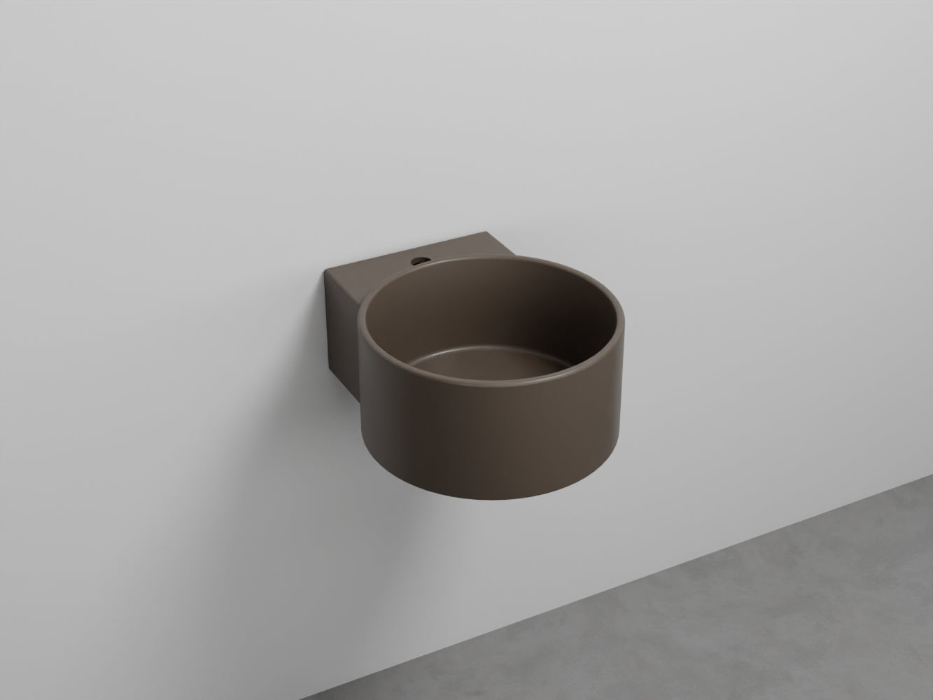 # LAVABO SOSPESO MONOFORO SELLA - CIELO lavandino dal design contemporaneo per bagno
