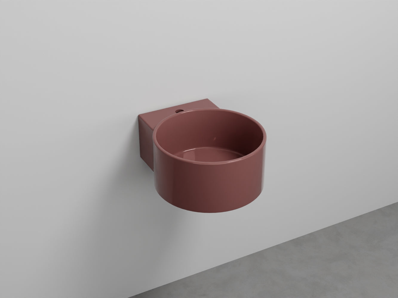 # LAVABO SOSPESO MONOFORO SELLA - CIELO lavandino dal design contemporaneo per bagno