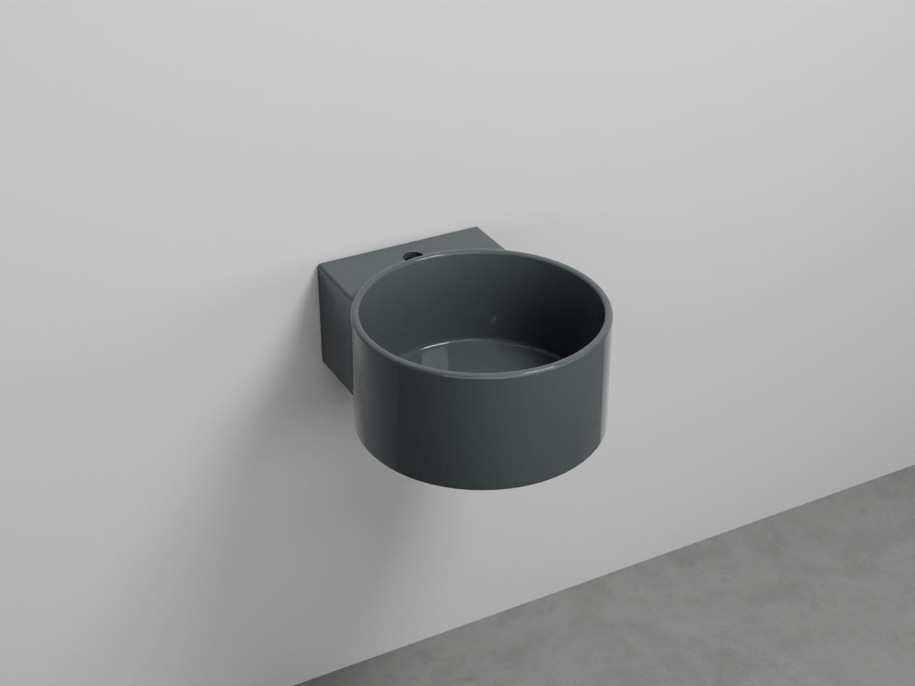# LAVABO SOSPESO MONOFORO SELLA - CIELO lavandino dal design contemporaneo per bagno