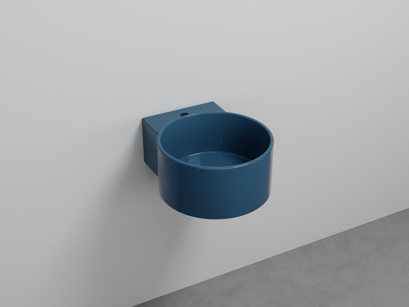 # LAVABO SOSPESO MONOFORO SELLA - CIELO lavandino dal design contemporaneo per bagno