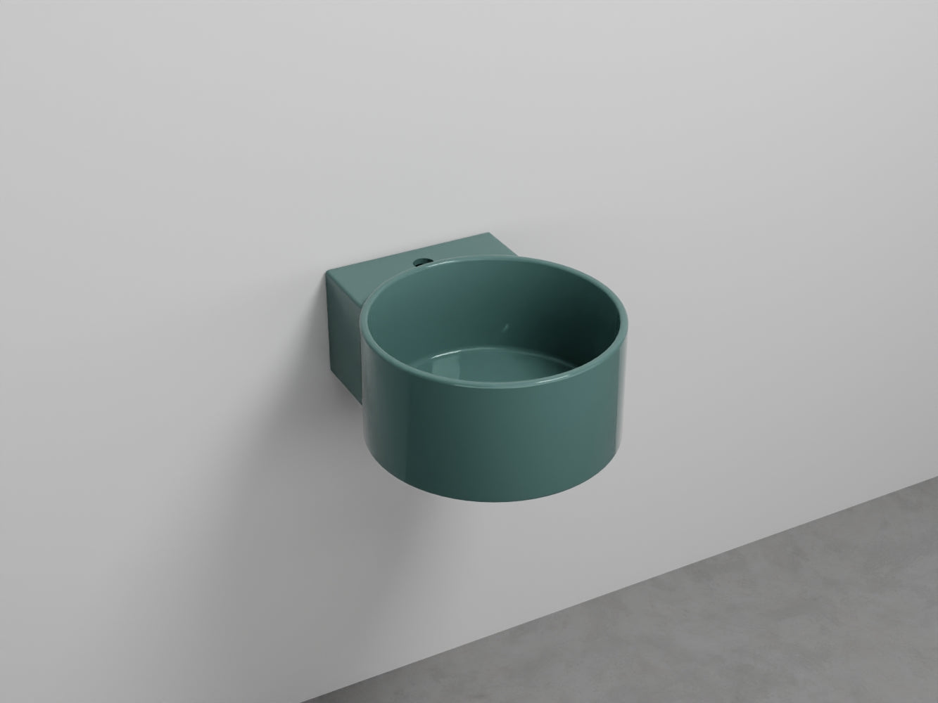 # LAVABO SOSPESO MONOFORO SELLA - CIELO lavandino dal design contemporaneo per bagno